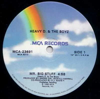 Heavy D. & The Boyz - Mr. Big Stuff (12") (Very Good Plus (VG+)) 3096748977 - Image 1 of 1