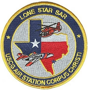 Air Station Corpus Christi Texas blue star W5135 USCG Coast Guard patch - Picture 1 of 1