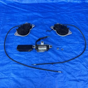 2005-2012 PORSCHE BOXSTER CONVERTIBLE TOP MOTOR CABLE MECHANISM OEM - Picture 1 of 24