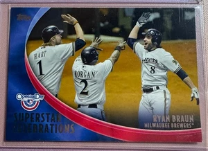 2012 Topps Eröffnungstag #SC-14 Ryan Braun Superstar Celebrations Brewers MLB - Bild 1 von 2