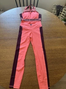 Under Armour Project Rock Set, Top Size Medium ,Tights Size Xs - Picture 1 of 18
