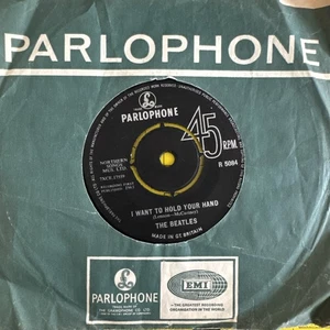 The Beatles - I Want To Hold Your Hand - 7" Vinyl Single 1963 R5084 1N/1N - Picture 1 of 5