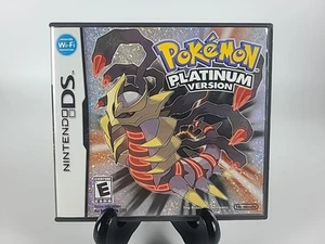 AUTHENTIC Pokemon Platinum Version DS Complete in Box CIB ALL INSERTS - CLEAN - Picture 1 of 12