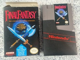 Final Fantasy (Nintendo NES, 1990) Clean Box & Cartridge Collection Worthy