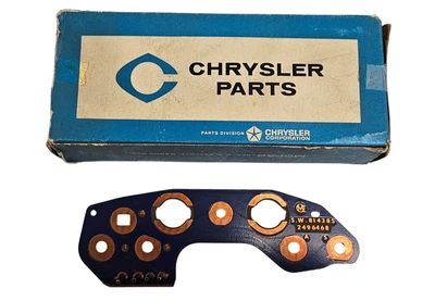 1965-1966 Plymouth Fury Instrument Panel Printed Circuit Board 2496468 NOS - Image 1 of 4