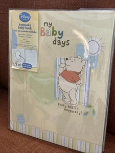 Disney Baby Winnie the Pooh Memory Book Keepsake Album Gift New Vtg. Stock - Picture 1 of 6
