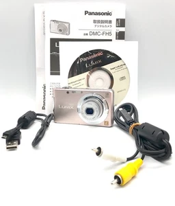 Panasonic Lumix DMC-FH5 16.0 Mega Pixels Pink Compact Digital Camera From Japan - Picture 1 of 10