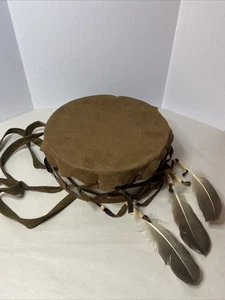 Native American Style Costume Hand Drum/ Shaman Drum - Picture 1 of 5