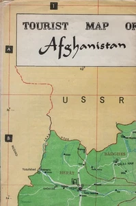 Tourist map of Afghanistan Afghan tourist organization.: - Bild 1 von 1