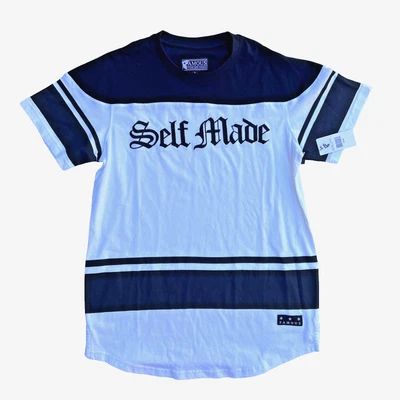 Знаменитые звезды и ремни мужской S (или M) Джерси футболка самодельный винтажный Y2K новый с Ярлыками - Изображение 1 из 4