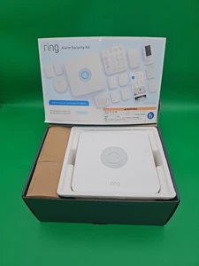 Ring Alarm 2nd Gen With Stick Up Cam and Smoke/CO Listener Security Kit 14 Pcs - Picture 1 of 18