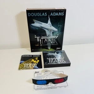 Douglas Adams Raumschiff Titanic PC Videospiel Win95 1998 CDRom 3D Brille Big Box - Bild 1 von 13