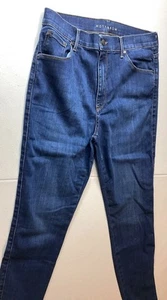 Mott & Bow High-Rise Skinny Jeans 32 x 28 Blau Denim Damen - Bild 1 von 11