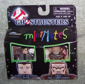 MINIMATES GHOSTBUSTERS WORLD OF THE PSYCHIC PETER & VIGO THE CARPATHIAN 2009 - Picture 1 of 6