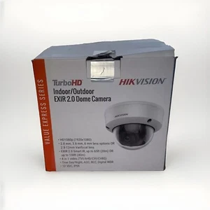 Hikvision ECT-D32V2 IR Indoor Outdoor IP EXIR 2.0 Dome Camera 1080P Color New - Picture 1 of 4