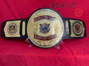 NEW World Tag Team Wrestling Championship Title Brass 2mm Replica Belt Adult - Picture 1 of 4