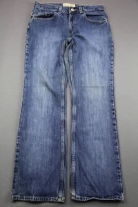 Pantalones de mezclilla vintage para mujer 2002 Old Navy cintura baja corte bota talla 8 cortos (30x30) - Imagen 1 de 6