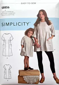 Abito e tunica bambino e miss modello Simplicity S8856 - Foto 1 di 2