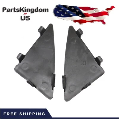 Embellecedores de parachoques para Mazda 3 2014-2016 y Sport delantero izquierdo y derecho diestro texturizado Foto 1 de 4