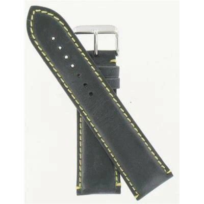 Hadley-Roma Men's 20mm Yellow Oil-Skin Leather Watch band HR2754706 - Image 1 of 3