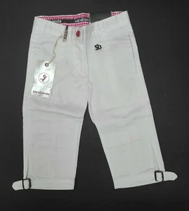 Pantaloni bambina SARABANDA taglia 4 anni colore bianco - Foto 1 di 2