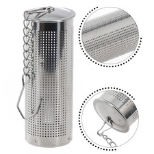 Infusore per palline da tè in acciaio inox con gancio a catena produzione ottimale ogni volta