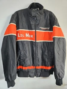 Giacca Bomber Moto Racing Harley-Davidson Vintage Nero Uomo Taglia GRANDE - Foto 1 di 13