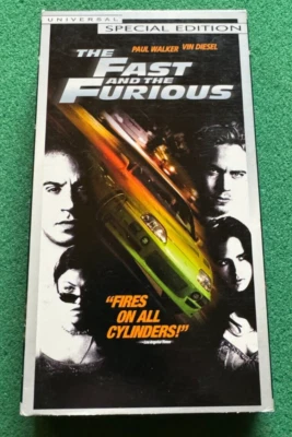 The Fast and the Furious (VHS, 2002, Special Edition Contains Bonus Footage) - Image 1 of 2