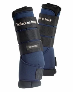 Back on Track Stallgamaschen Royal Gamaschen Transportgamaschen blau - Bild 1 von 3