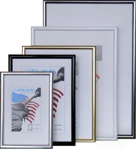 New York Bilderrahmen 10x15 13x18 15x20  20x30 Din A4 30x40  40x50  cm Farbwahl - Bild 1 von 1