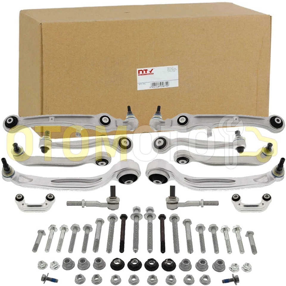 AUDI A6 4FH C6 ALLROAD KIT TRIANGLE BRAS DE SUSPENSION ROTULE BIELLETTE VISSERIE - Photo 1/1