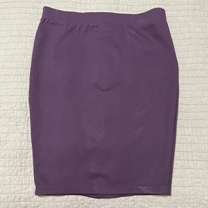 Torrid Pencil Skirt in Purple Size 0 (Large 12) - Picture 1 of 10
