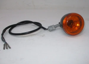 Harley-Davidson Gloss Black Housing 3 Wires Run Signal Lamp - Picture 1 of 6