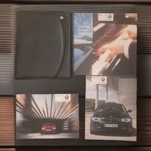 GENUINE BMW 1 SERIES E87 2007-2011 OWNERS MANUAL HANDBOOK WALLET PACK E-178 - Picture 1 of 1