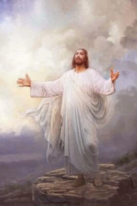 Yongsung Kim FOR THIS PURPOSE I HAVE COME Canvas Art Print Jesus Christ Savior - Picture 1 of 1