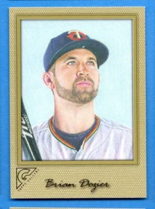 Lienzo Topps Gallery 2017 #136 Brian Dozier Twins - Imagen 1 de 1