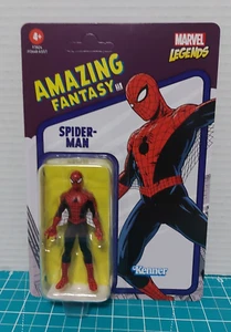 Marvel Legends Retro Amazing Fantasy Spider-Man Kenner Hasbro Action Figure Toy - Picture 1 of 3