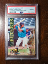 2000 Miguel Cabrera Royal Rookies Limited Edition - PSA 8 Rookie RC  Super Rare