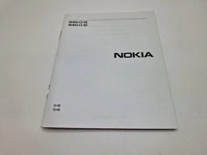 New Old Stock English Nokia C1-01/C1-02 User Guide User Manual 3UKPOST - Zdjęcie 1 z 4