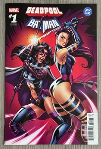 Marvel/DC: Deadpool/Batman #1 J. Scott Campbell variante fumetto prima stampa - Foto 1 di 2