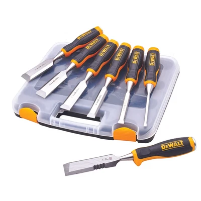 Dewalt DWHT48305-P 6 Piece Chisel Set with Free Chisel Knife & Case - Image 1 of 2