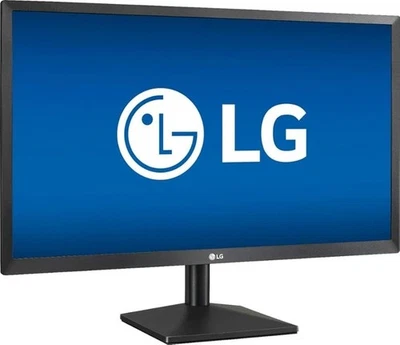 LG - 24" IPS LED FHD FreeSync Monitor (HDMI, VGA) - Black - Image 1 of 3