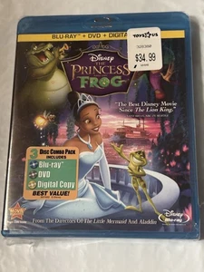 The Princess and the Frog Disney Blu Ray + DVD  New Sealed - Picture 1 of 2