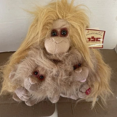 Chantilly Lane Plush 12" Monkey Trio PBC Sings Day-O - Image 1 of 4