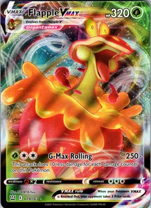 Flapple VMAX 019/163 SWSH05: Battle Styles Ultra Rare - NM - Picture 1 of 2