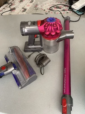 Dyson V7 Motorhead Origin 350W Kabelloser Staubsauger - Blau/Nickel - Bild 1 von 3