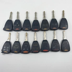 Lot x 14 Chryser Dodge Jeep Key Fob RHK Remote OHT692427AA MIX Lockmsmith Lot - Picture 1 of 17
