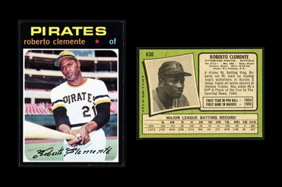 Roberto Clemente 1971 Topps (HOF) Pittsburgh Pirates #630 EX-MT+ - Изображение 1 из 3