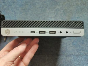 HP EliteDesk 800 G4 DM 65W - 8GB RAM -NVME 512GB - i5 8500@3.00Ghz - Afbeelding 1 van 5