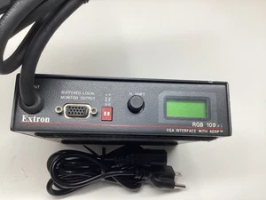 Extron RGB 109xi VGA Interface With ADSP WARRANTY - Picture 1 of 7